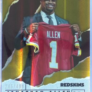 2017 Panini Father's Day Jonathan Allen /499 RC #56 Redskins