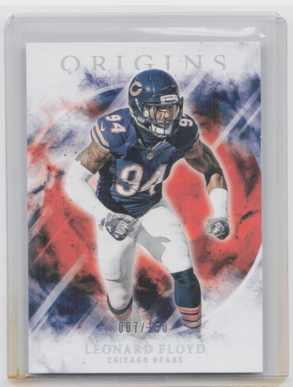 2017 Panini Origins Leonard Floyd Orange SN150 #56 Bears