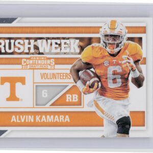 2017 Panini Prizm Draft Picks Alvin Kamara Rush Week No4