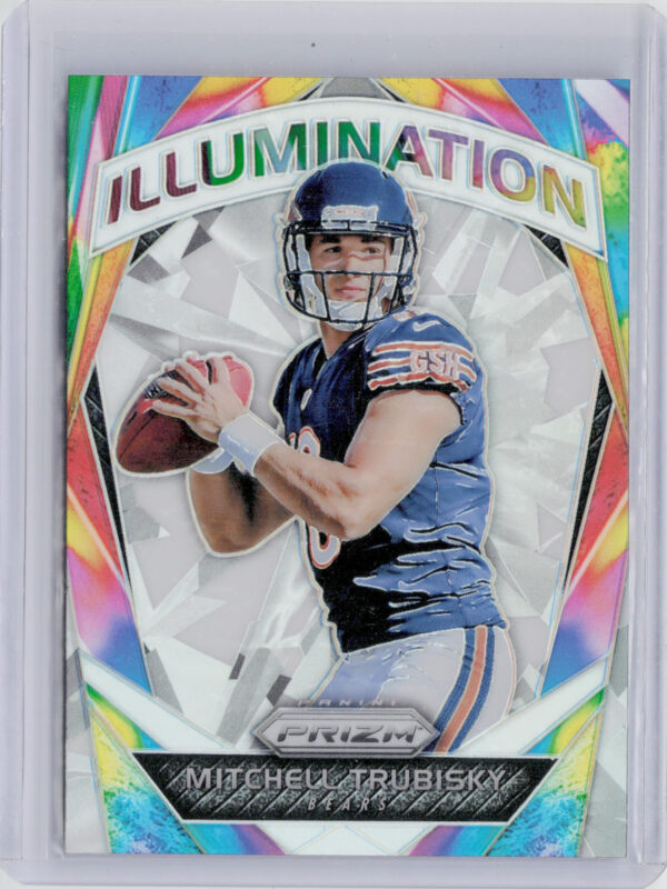 2017 Panini Prizm Mitchell Trubisky #9 Bears Illumination Prizm