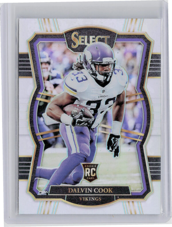 2017 Panini Select Dalvin Cook Silver #173 Vikings