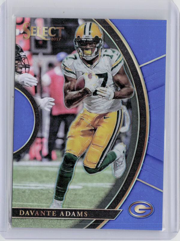2017 Panini Select Davante Adams Blue SN149 #94 Packers