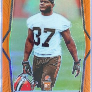 2017 Prizm Matthew Dayes Prizm Orange /275 RC #222 Browns