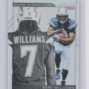 2017 Prizm Mike Williams #18 Chargers Rookie Introductions Prizm
