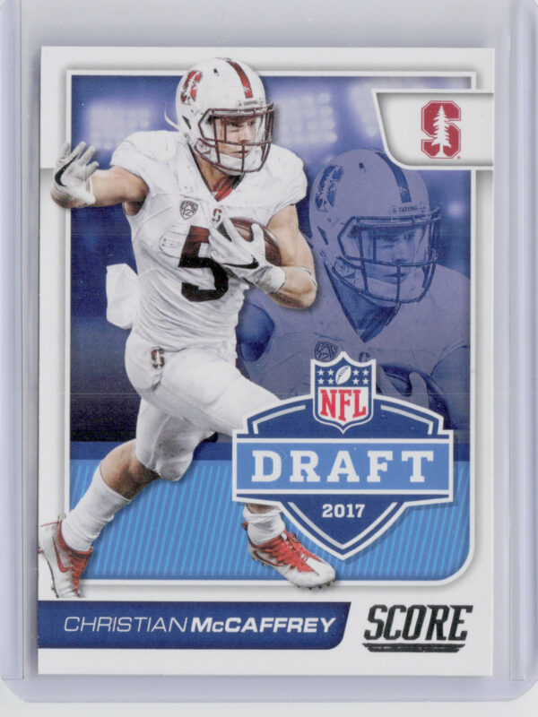 2017 Score Christian McCaffrey #9 Cardinal NFL Draft