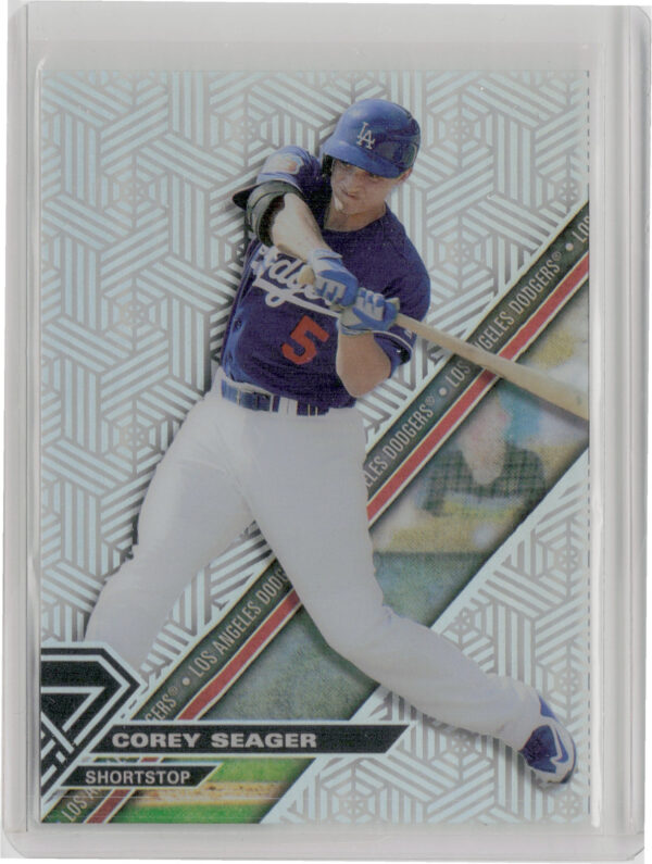 2017 Topps High Tek Corey Seager Chainlink Hexagons #HT-CS Dodgers
