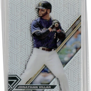 2017 Topps High Tek Jonathan Villar Chainlink Hexagons #HT-JV Brewers