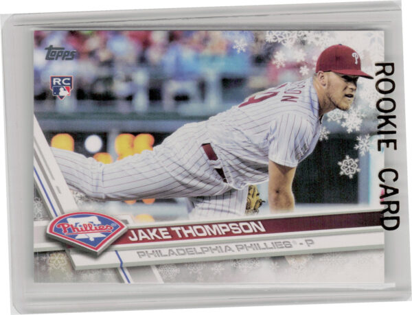 2017 Topps Holiday Jake Thompson RC #HMW43 Phillies
