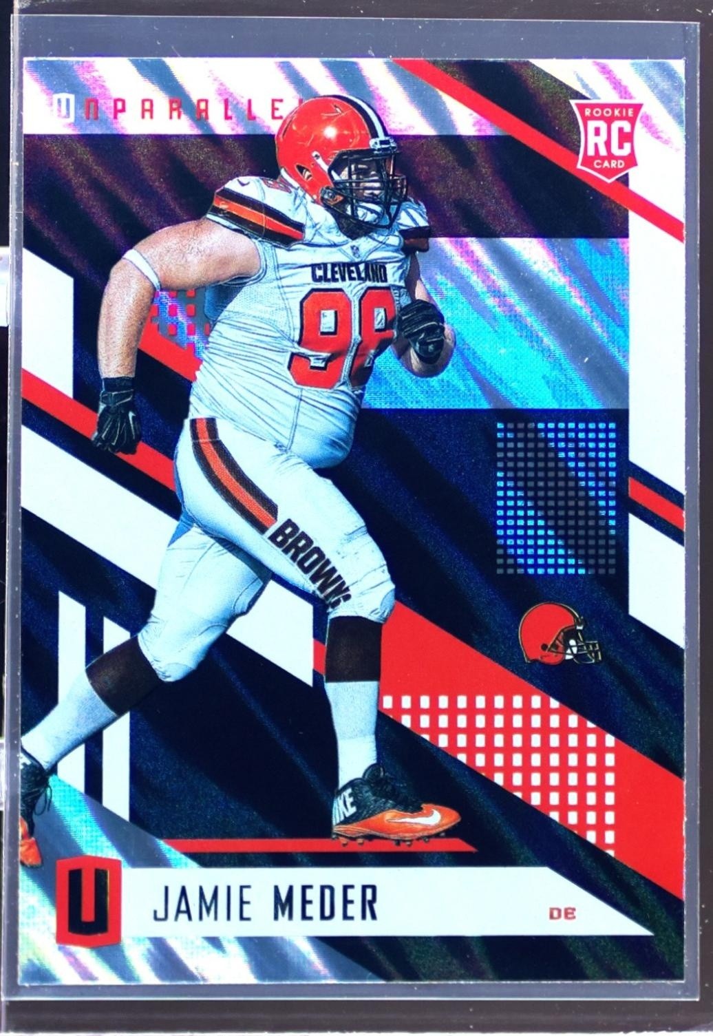 2017 Unparalleled Jamie Meder RC #48 Browns