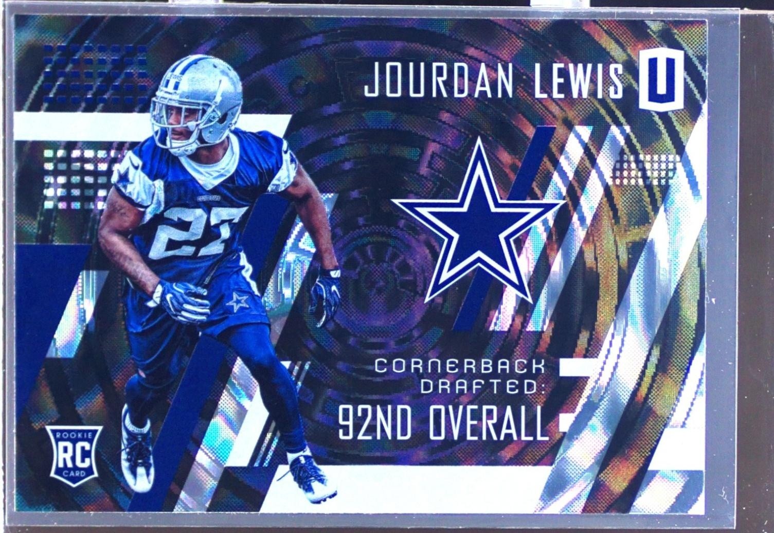 2017 Unparalleled Jourdan Lewis RC #231 Cowboys