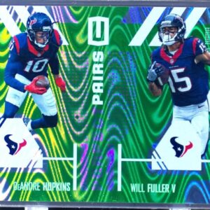 2017 Unparalleled Will Fuller V / DeAndre Hopkins /199 #PA-2 Texans Perfect Pair