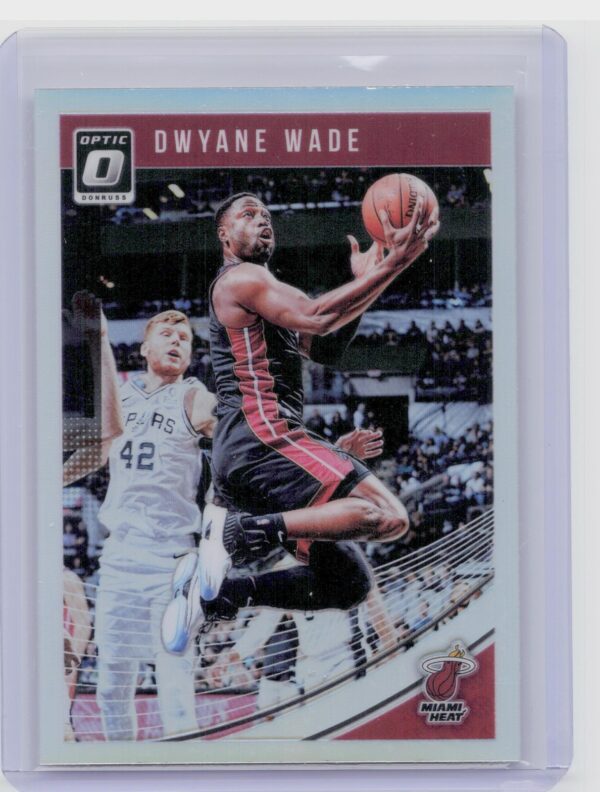 2018-19 Donruss Optic Dwyane Wade Holo #15 Heat