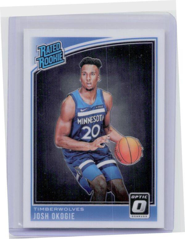 2018-19 Donruss Optic Josh Okogie RC #194 Timberwolves