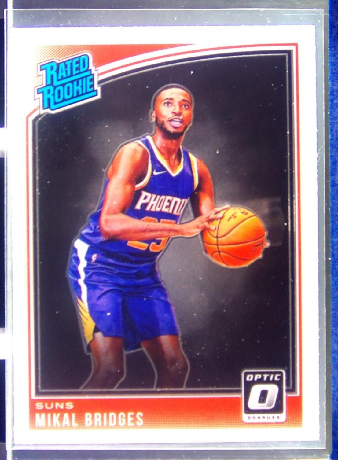 2018-19 Donruss Optic Mikal Bridges RC #200 Suns