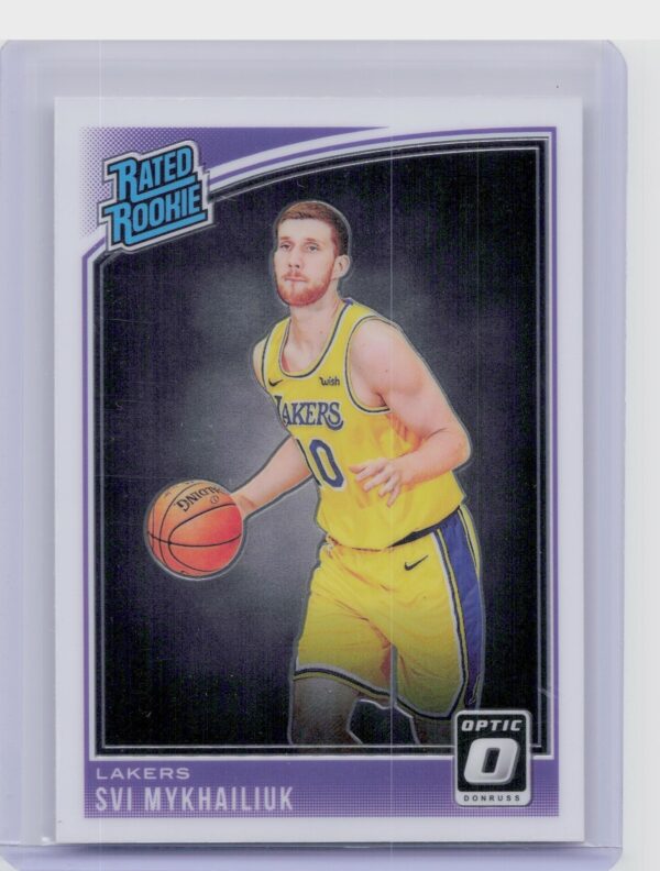 2018-19 Donruss Optic Svi Mykhailiuk RC #193 Lakers