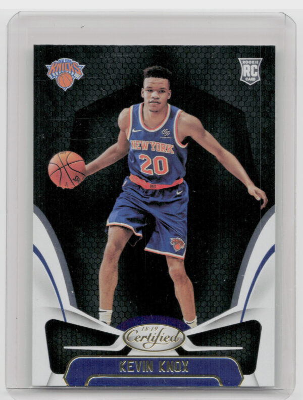 2018-19 Panini Certified Kevin Knox #159 Knicks