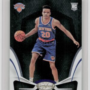 2018-19 Panini Certified Kevin Knox #159 Knicks