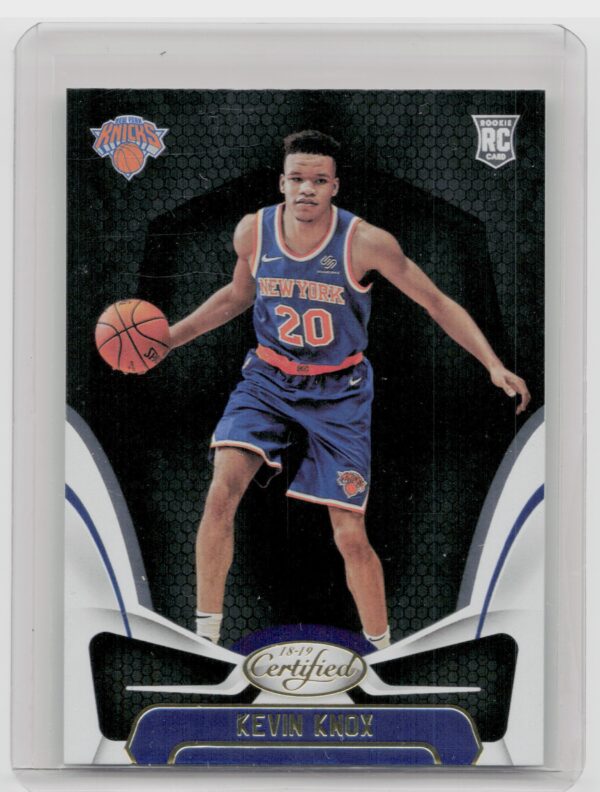 2018-19 Panini Certified Kevin Knox #159 Knicks