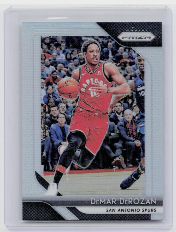2018-19 Panini Prizm DeMar DeRozan Prizms Silver #271 Spurs