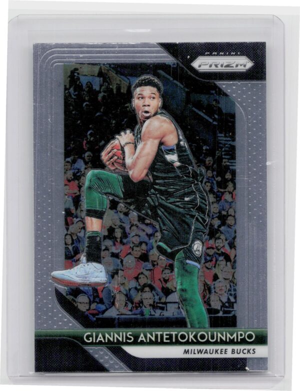 2018-19 Prizm Giannis Antetokounmpo #296 Bucks