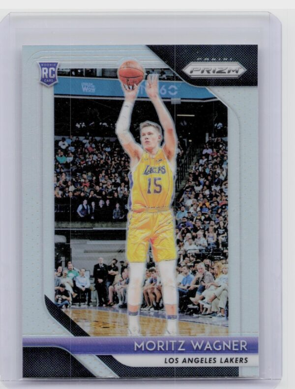 2018-19 Prizm Moritz Wagner Prizms Silver #284 Lakers