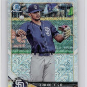 2018 Bowman Fernando Tatis Jr. #BCP114 Padres Chrome Prospects Mojo Refractor