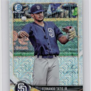 2018 Bowman Fernando Tatis Jr. #BCP114 Padres Chrome Prospects Mojo Refractor