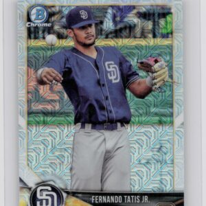2018 Bowman Fernando Tatis Jr. #BCP114 Padres Chrome Prospects Mojo Refractor