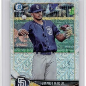 2018 Bowman Fernando Tatis Jr. #BCP114 Padres Chrome Prospects Mojo Refractor