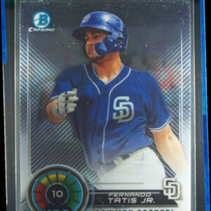 2018 Bowman Fernando Tatis Jr. #BTP-10 Padres Bowman Chrome Scouts' Top 100