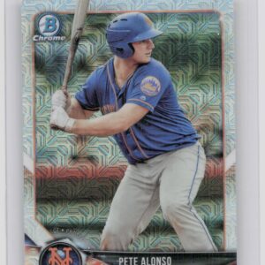 2018 Bowman Pete Alonso #BCP137 Mets Chrome Prospects Mojo Refractor