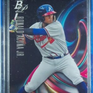 2018 Bowman Platinum Ronald Acuña, Jr. #TOP-2 Braves Top Prospects