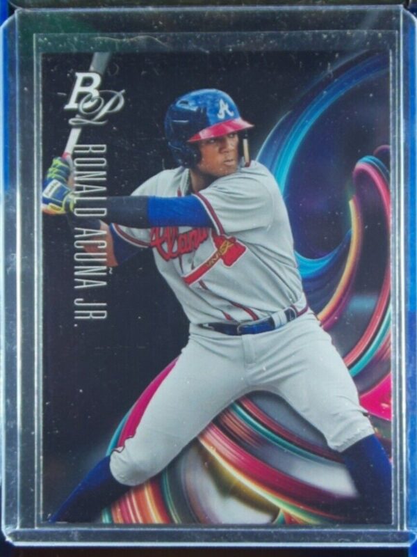 2018 Bowman Platinum Ronald Acuña, Jr. #TOP-2 Braves Top Prospects