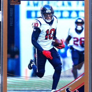 2018 Donruss DeAndre Hopkins Press Proof Bronze #115 Texans