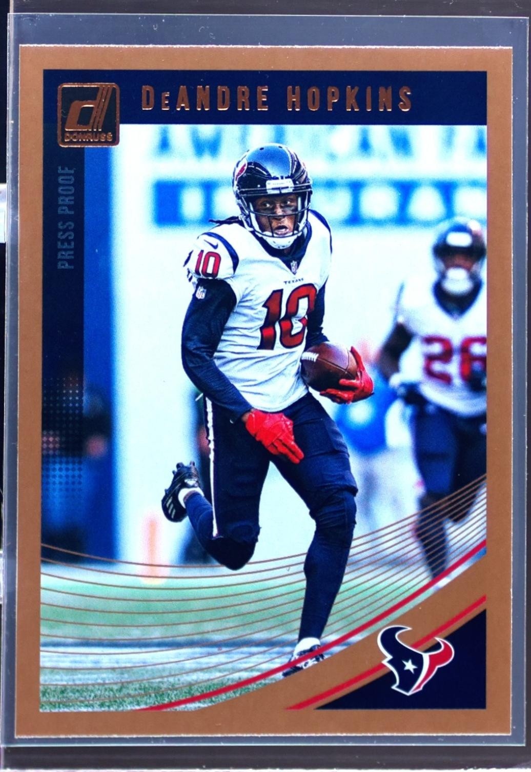 2018 Donruss DeAndre Hopkins Press Proof Bronze #115 Texans