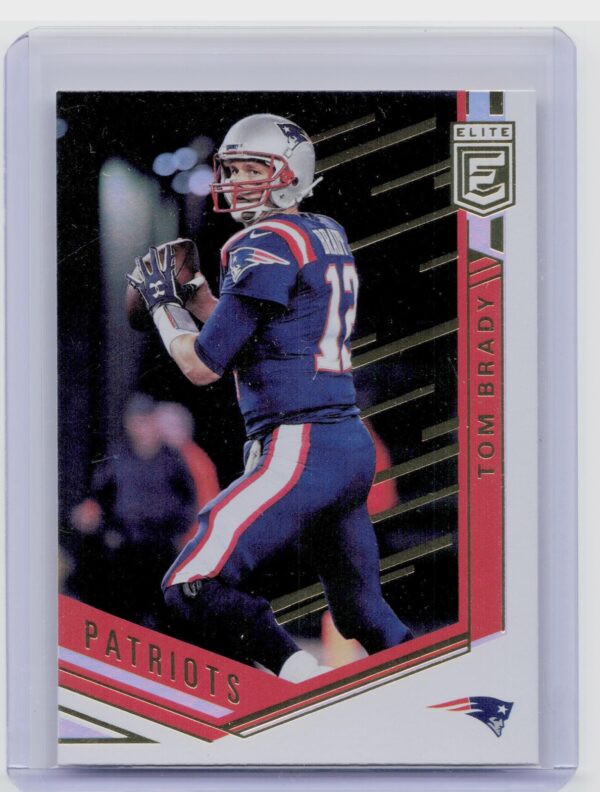 2018 Donruss Elite Tom Brady #92 Patriots