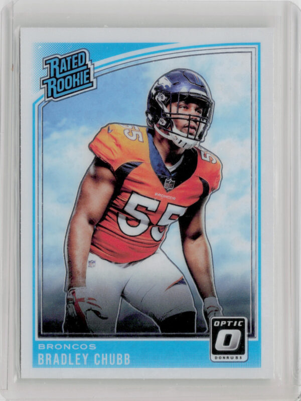 2018 Donruss Optic Bradley Chubb RC #169 Broncos