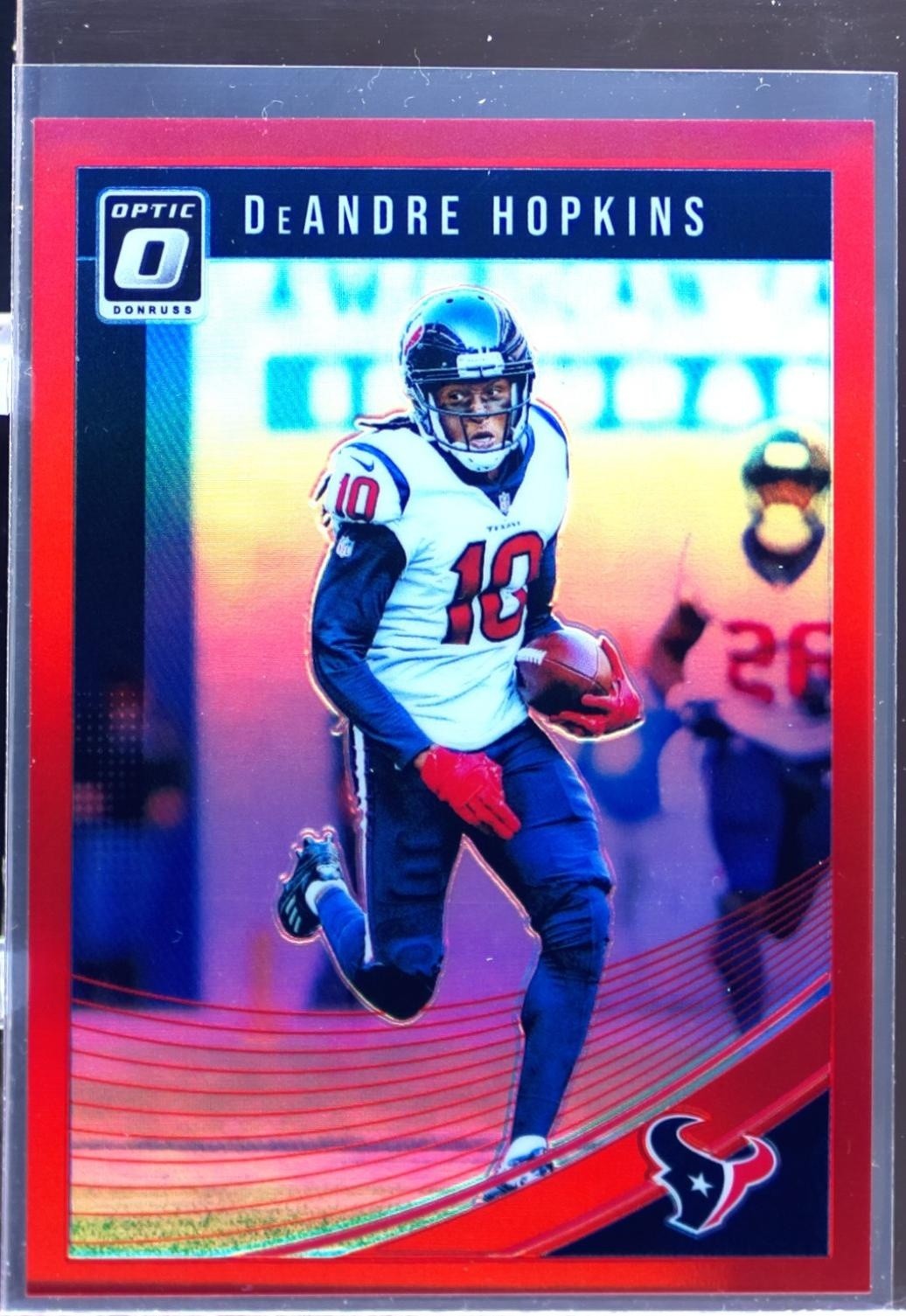 2018 Donruss Optic DeAndre Hopkins Red /99 #41 Texans