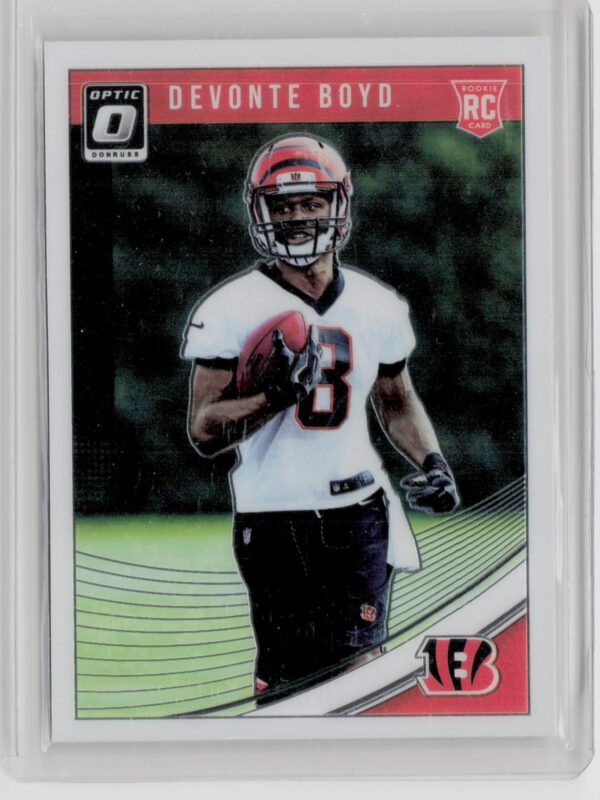 2018 Donruss Optic Devonte Boyd RC #142 Bengals