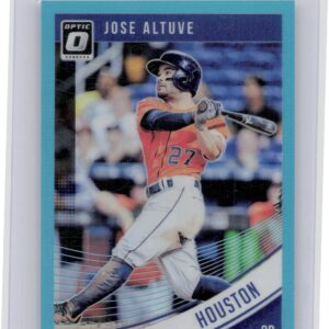2018 Donruss Optic Jose Altuve Aqua SN299 #132 Astros