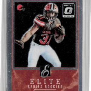 2018 Donruss Optic Nick Chubb #RES-NC Browns Rookie Elite Series
