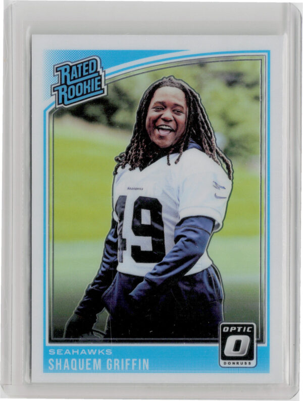 2018 Donruss Optic Shaquem Griffin RC #196 Seahawks