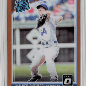 2018 Donruss Optic Walker Buehler Bronze VAR #41 Dodgers