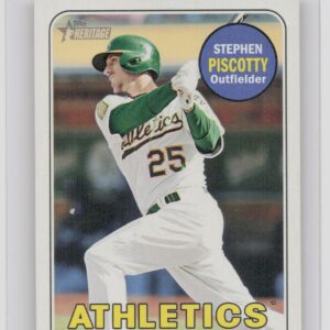 2018 Heritage Stephen Piscotty SP VAR #701 Athletics