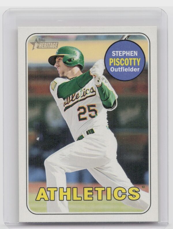 2018 Heritage Stephen Piscotty SP VAR #701 Athletics