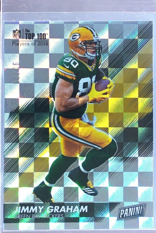 2018 Panini Day Kickoff Jimmy Graham Checkerboard /99 #89 Packers