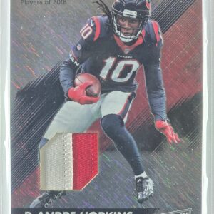 2018 Panini Day - The Top 100 DeAndre Hopkins #13 Static Storm 1/1 MEM Patch