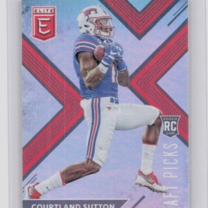2018 Panini Elite Draft Picks Courtland Sutton #107 Mustangs