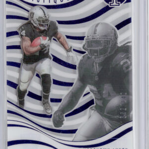 2018 Panini Illusions Marshawn Lynch SN149 #MQ-ML Raiders Mystique Blue