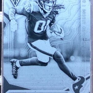 2018 Panini Phoenix DeAndre Hopkins Printing Plate Black /1 #40 Texans